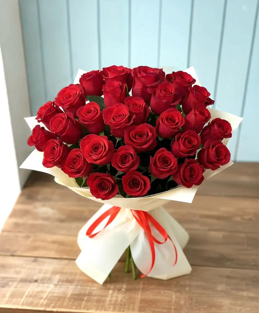 Букет 29 Красных роз в Жирово