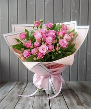 Букет Розовый кустик в Жирово