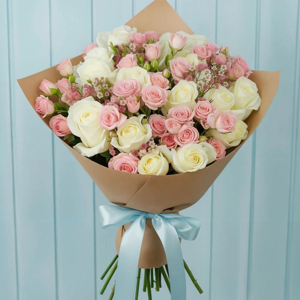 Букет цветов из: Розы в Жирово