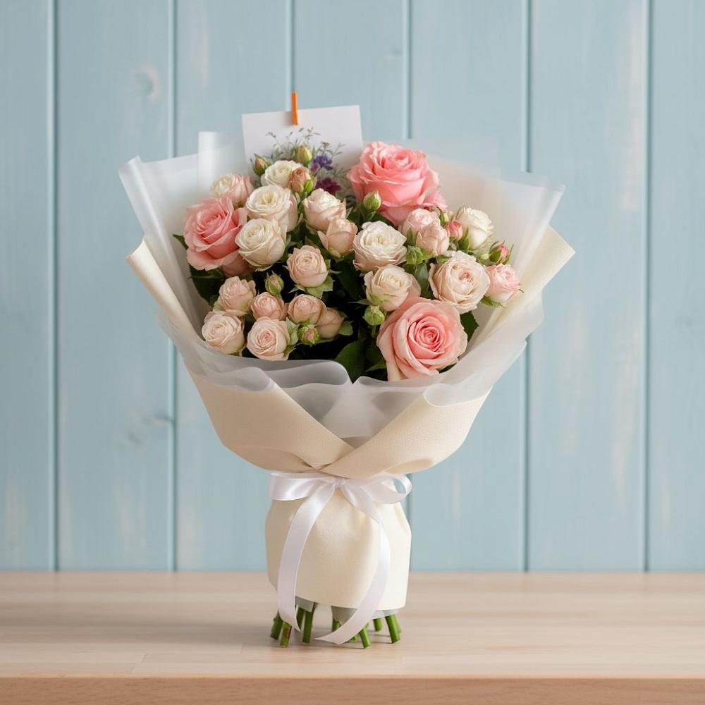 Букет цветов из: Розы в Жирово