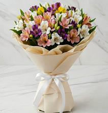 Букет цветов из:  Альстромерии в Жирово
