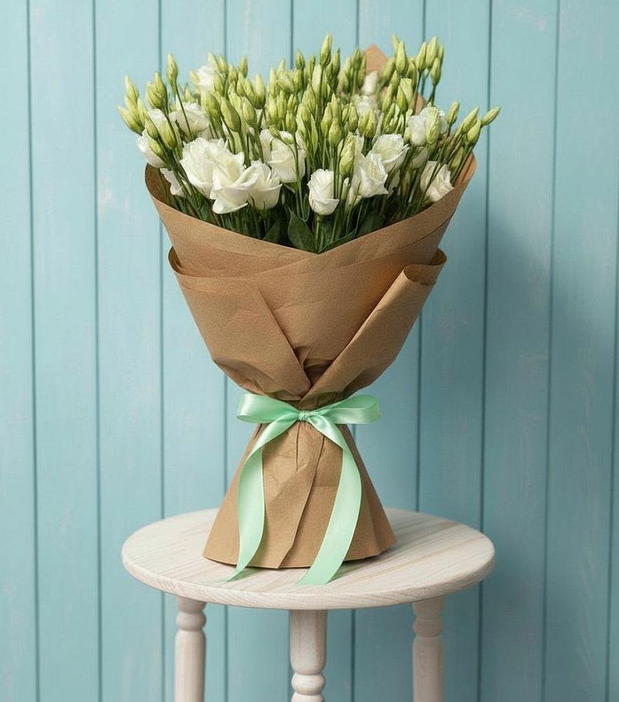 Букет цветов из: Лизиантусы в Жирово