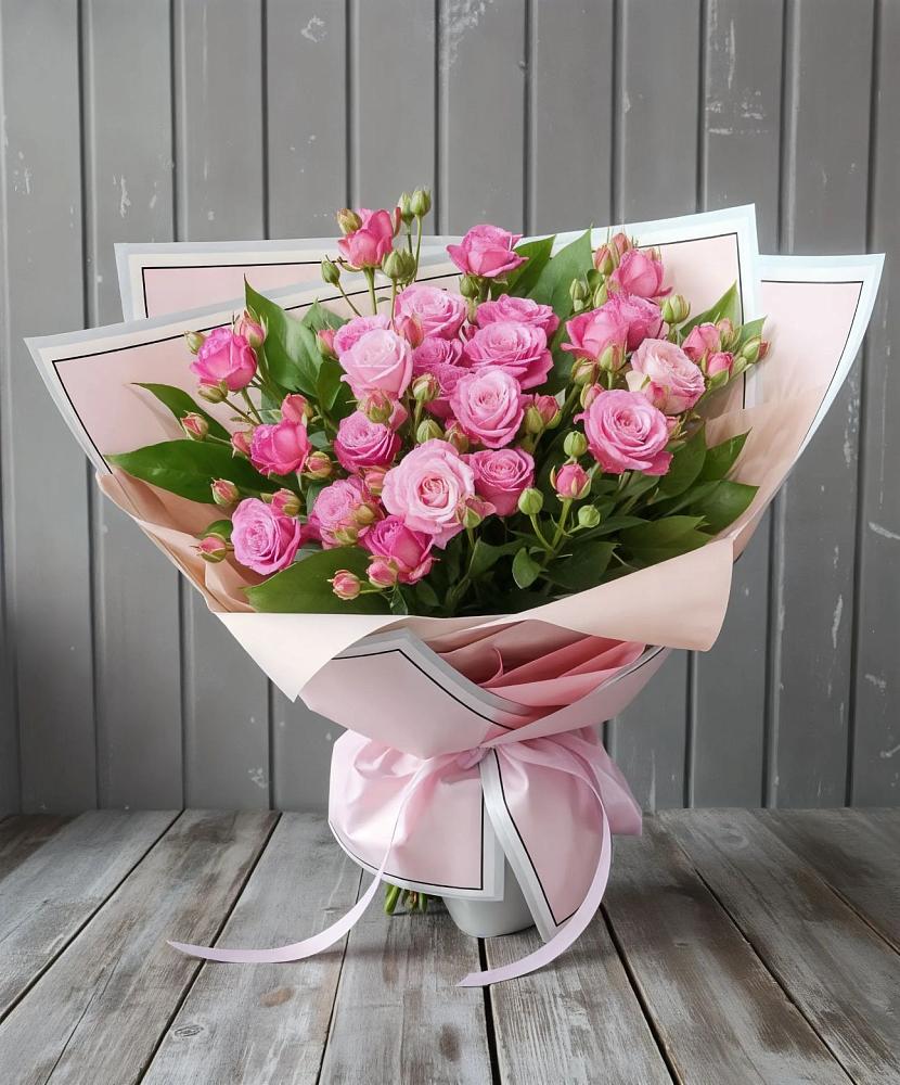 Букет Розовый кустик в Жирово