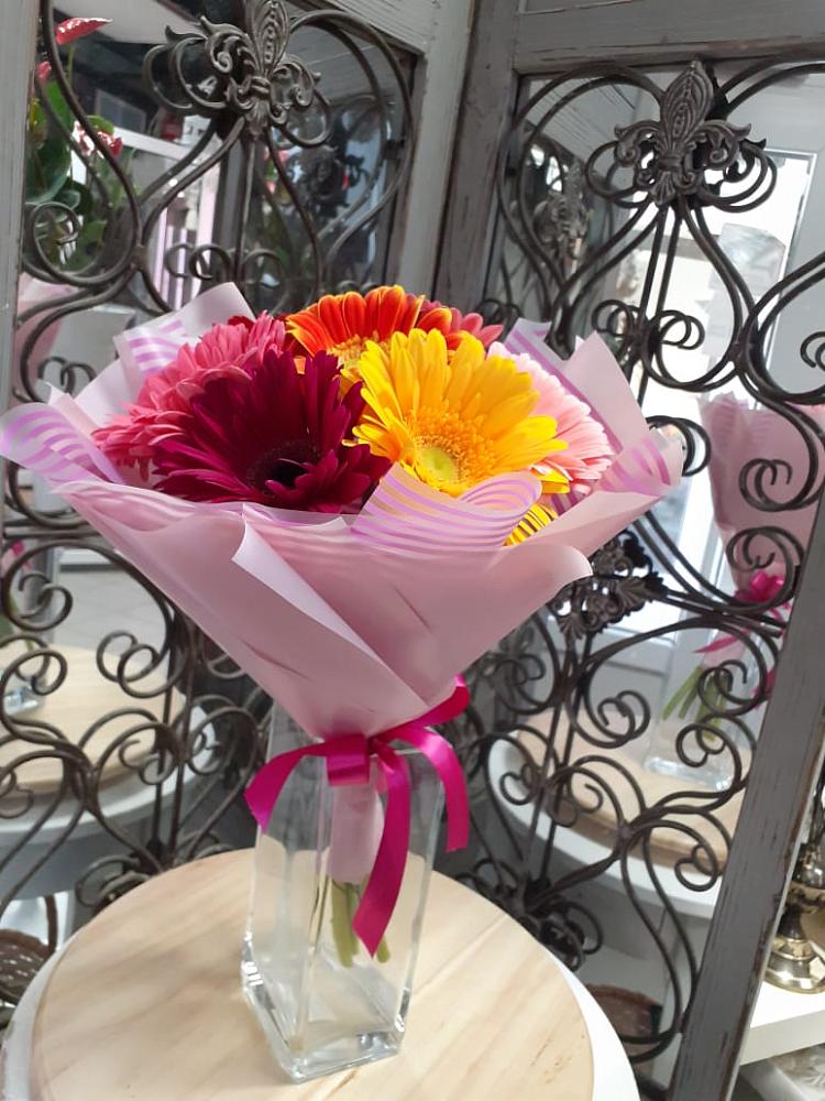 Букет цветов из: Герберы в Жирово