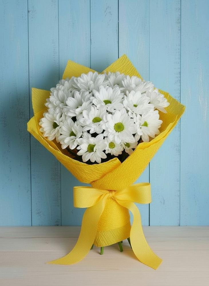 Букет цветов из: Хризантемы в Жирово