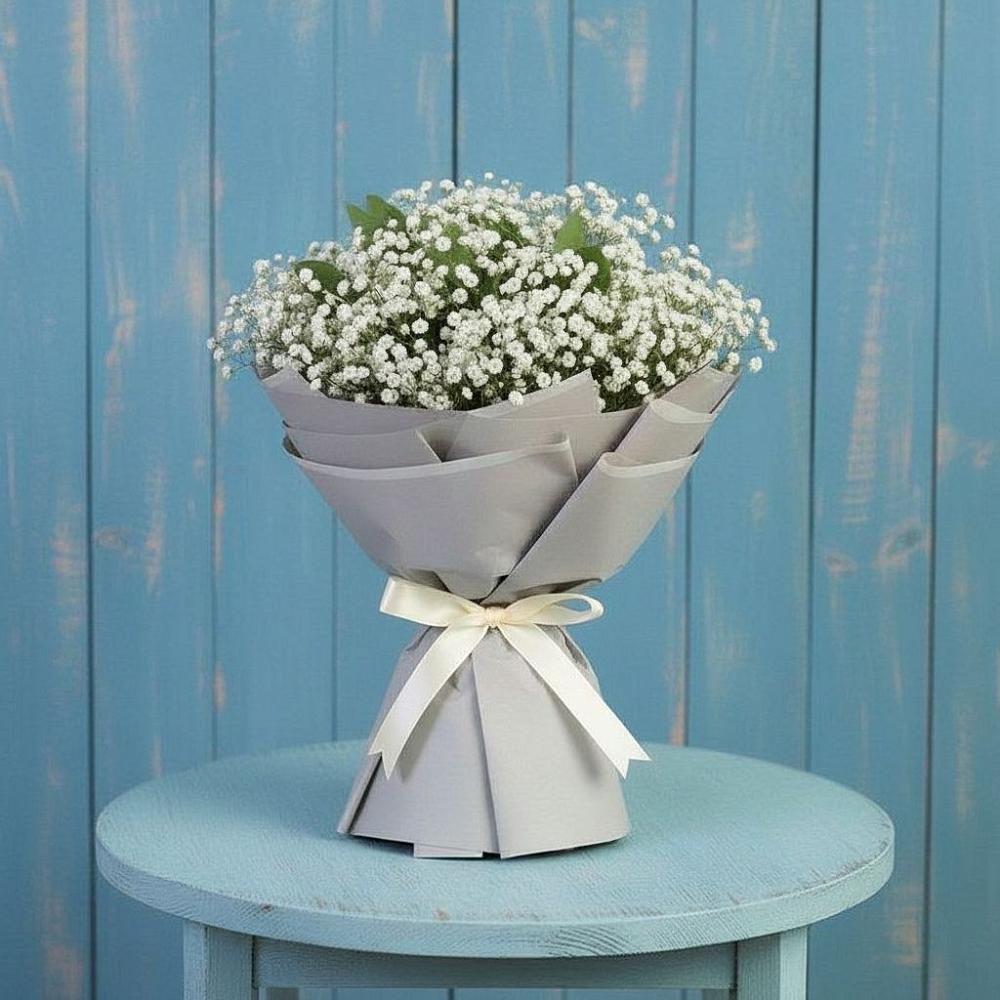 Букет цветов из: Гипсофила в Жирово