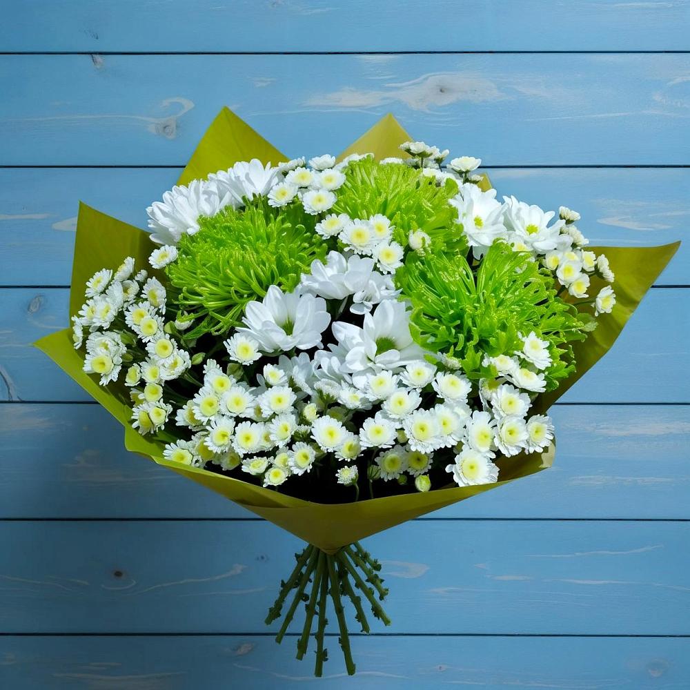 Букет цветов из: Хризантемы в Жирово