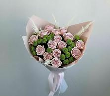 Букет цветов из:  Розы и Хризантемы в Жирово
