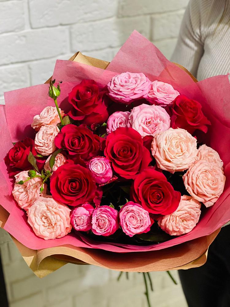 Букет цветов из: Розы в Жирово