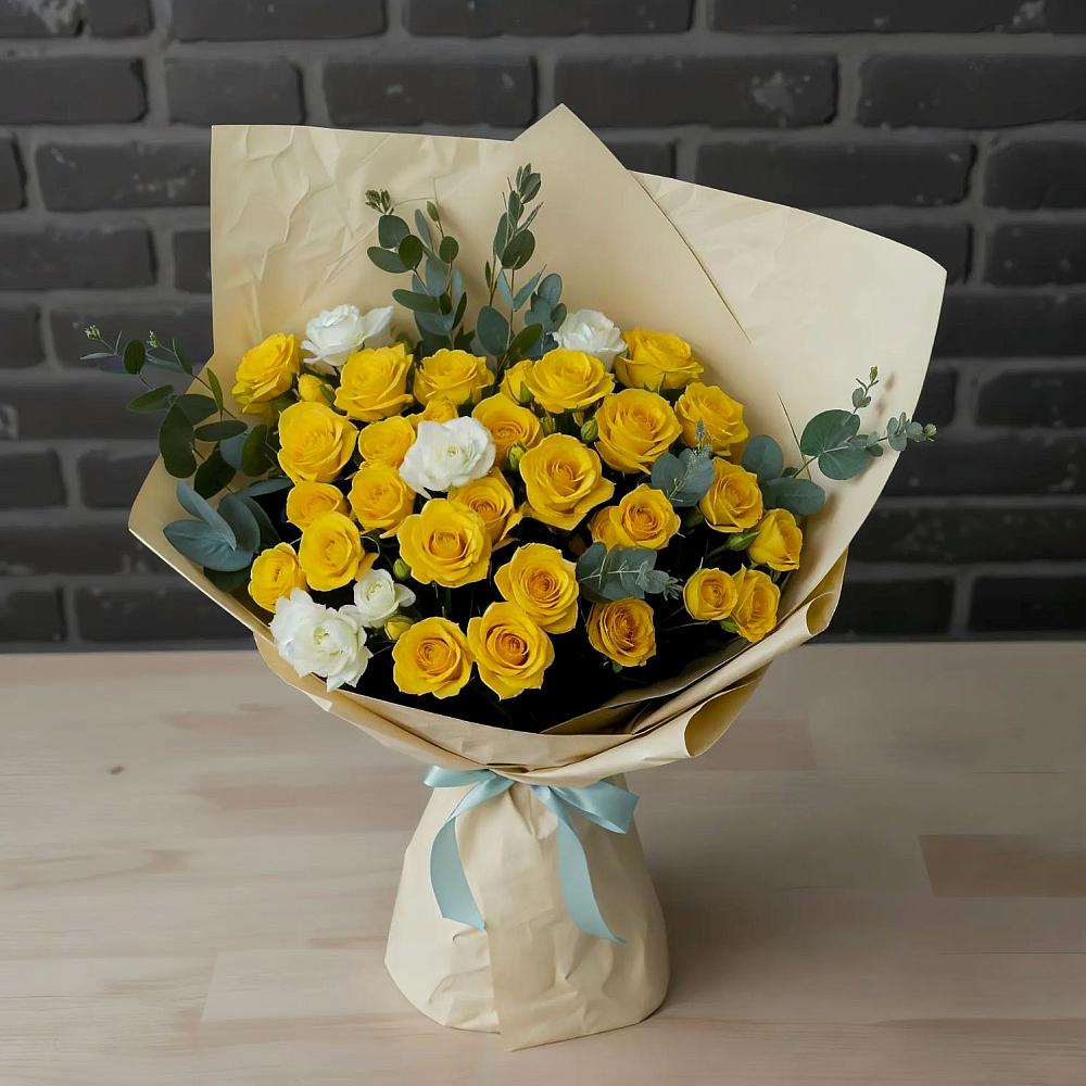 Букет цветов из: Розы в Жирово