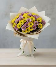 Букет цветов из:  Хризантемы #REPLACE_PRED# Жирово
