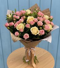 Букет цветов из:  Розы в Жирово