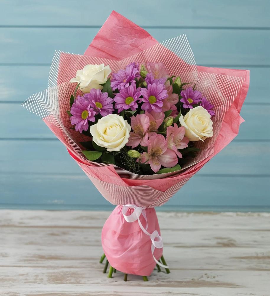 Букет цветов из: Герберы в Жирово