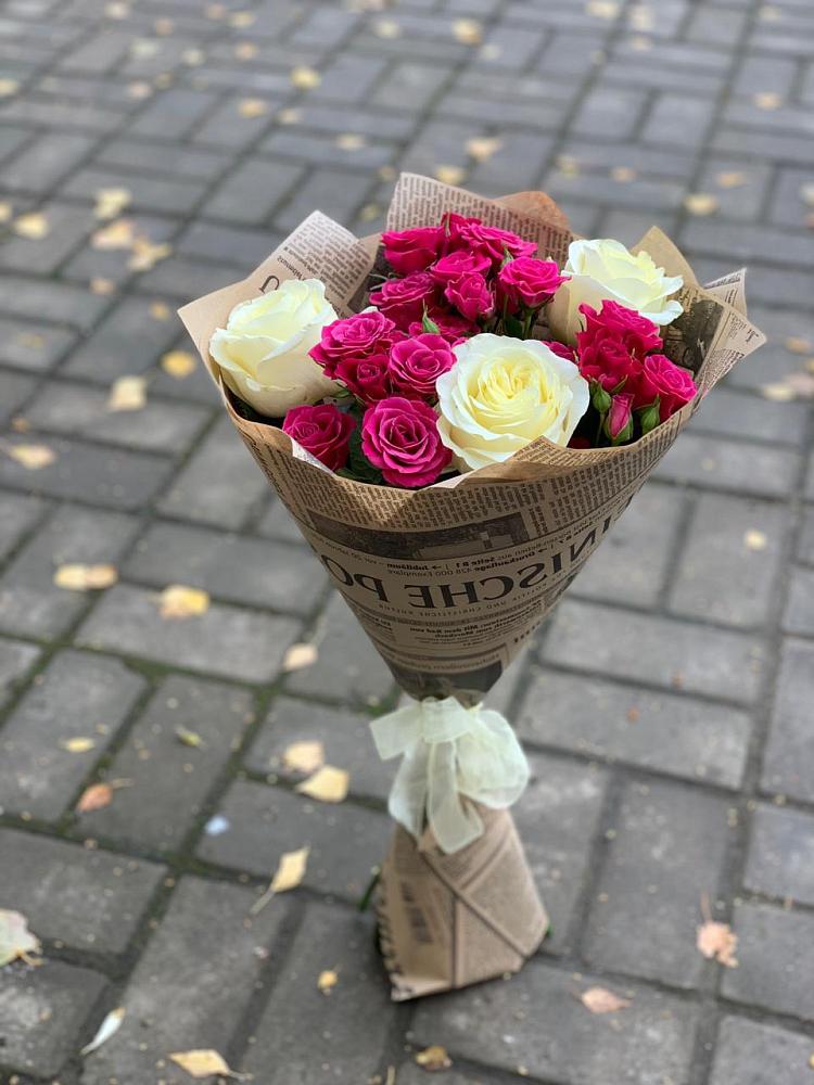 Букет цветов из: Розы в Жирово