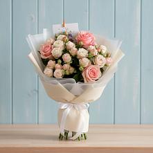 Букет цветов из:  Розы в Жирово