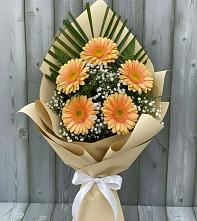 Букет цветов из:  Герберы в Жирово